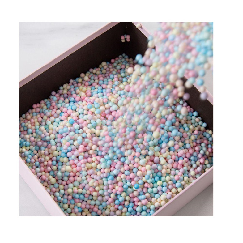 Filler foam balls mix colors pack of 10 g
