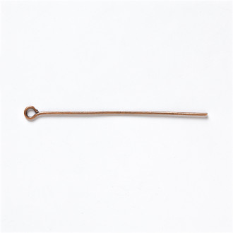 Jewelry pins foam 50 mm copper pack of 10 g