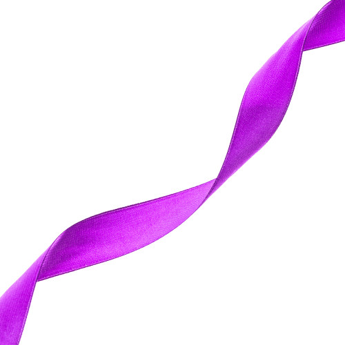 Satin ribbon 20 mm purple 1 meter