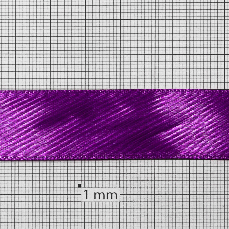 Satin ribbon 20 mm purple 1 meter