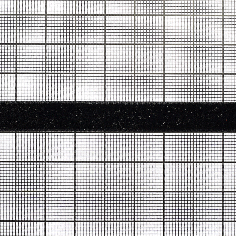 Velvet ribbon 10 mm black 1 meter