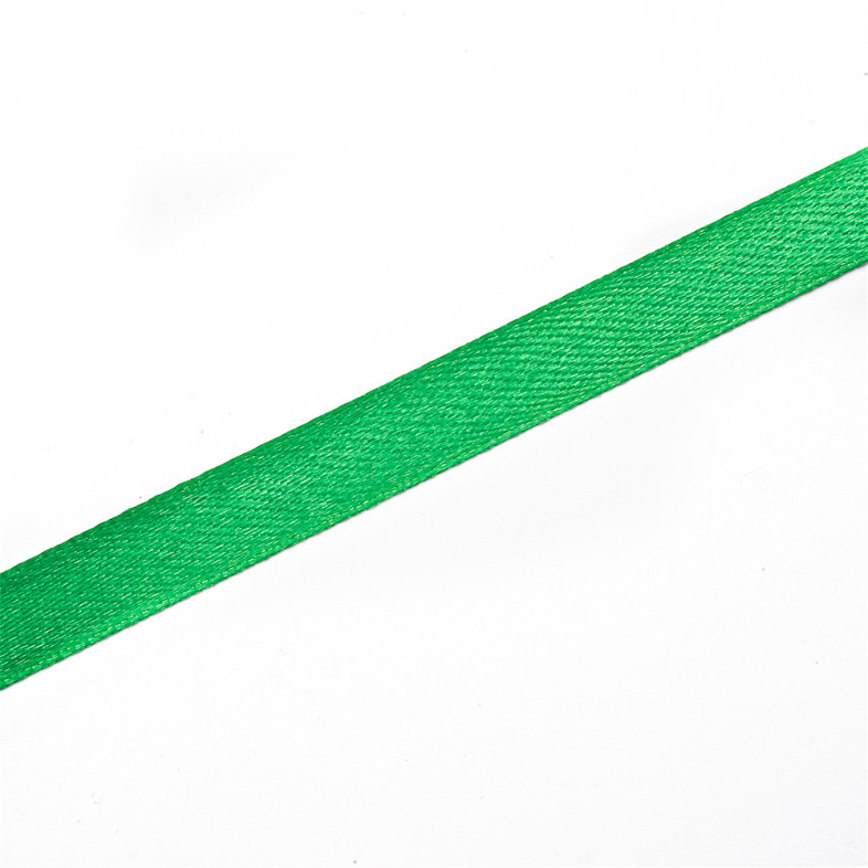 Satin ribbon 10 mm green 1 meter