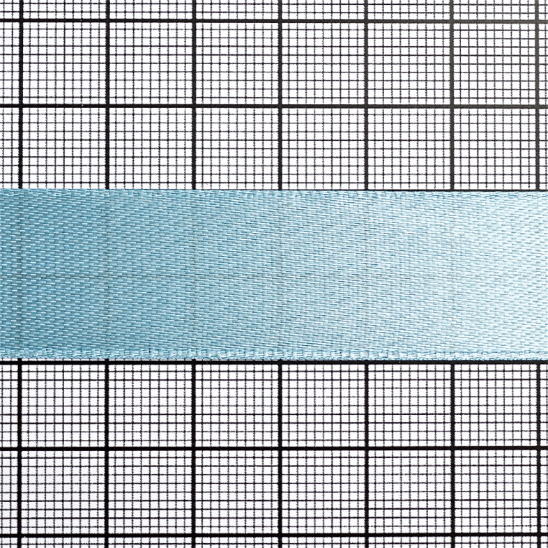 Satin ribbon 20 mm blue 1 meter