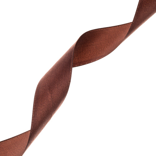 Satin ribbon 30 mm brown 1 meter