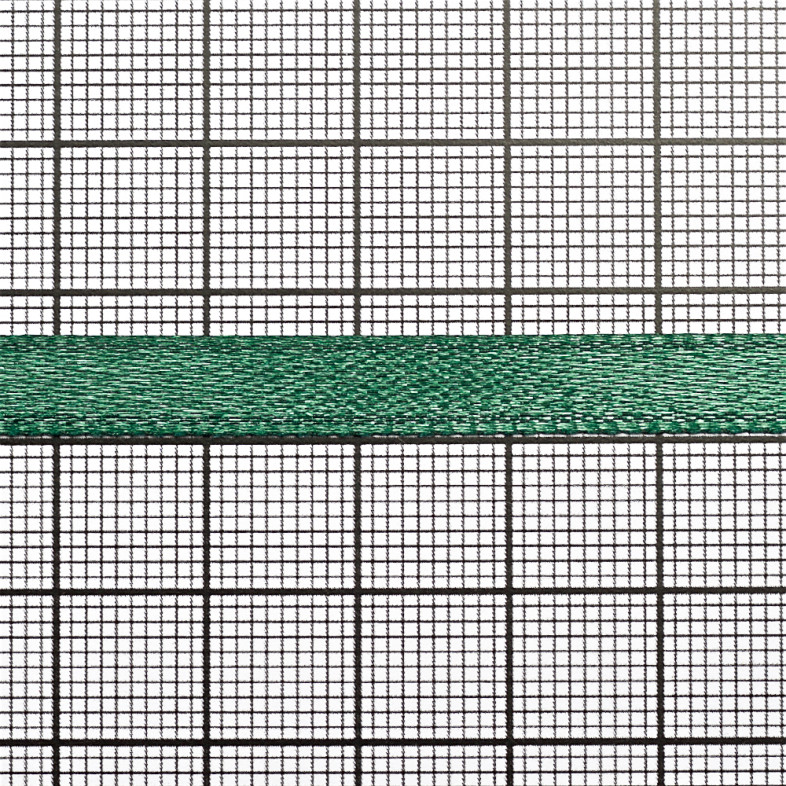 Satin ribbon 7 mm green 1 meter