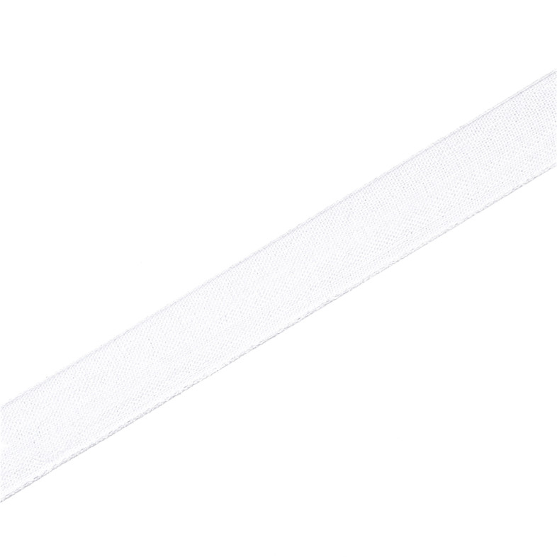 Taśma z organzy 10 mm biały 1 metr