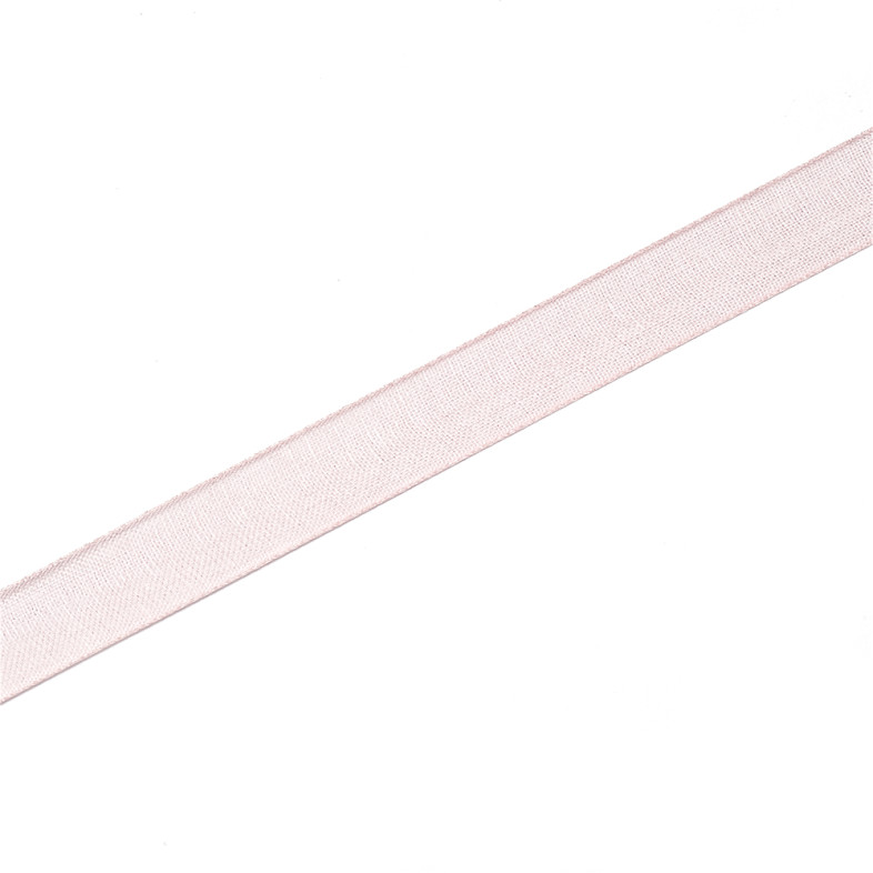 Organza ribbon 10 mm peach 1 meter