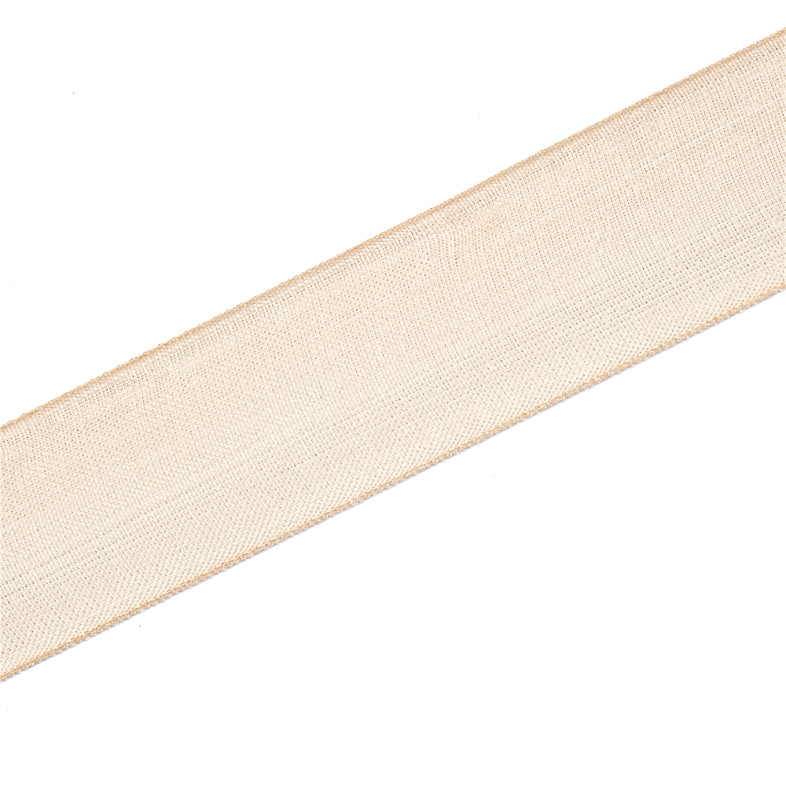 Organza ribbon 20 mm beige 1 meter