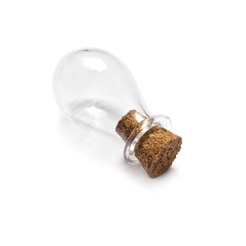 Glass flask 14.5×24 mm transparent (2.4 ml) 1 pc.