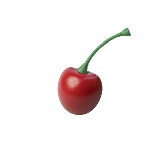 Decorative element Cherry red 1 pc.