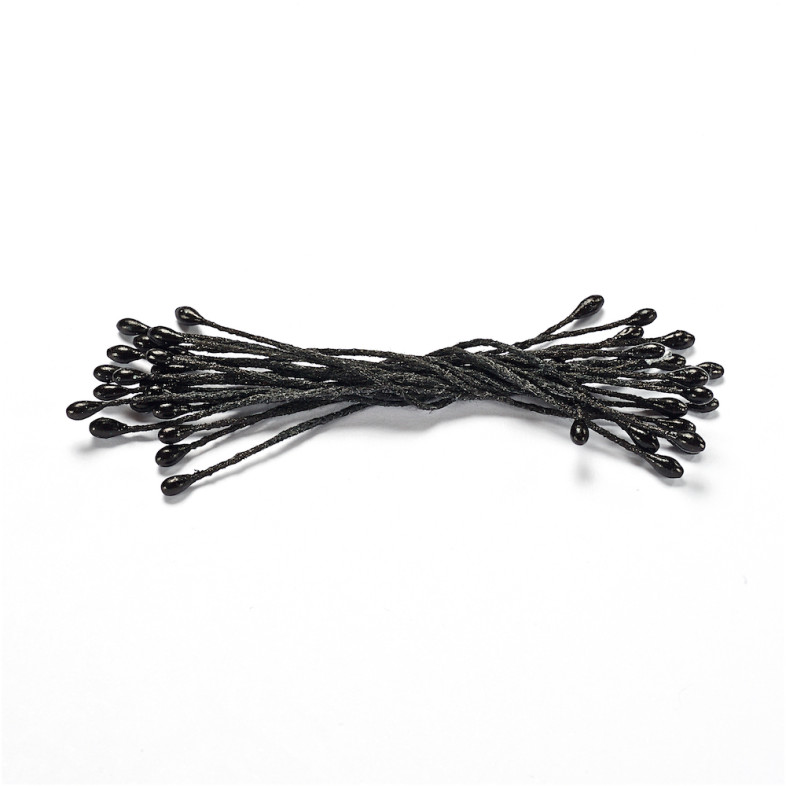 Stamens 65 mm black pack of 20 pcs.