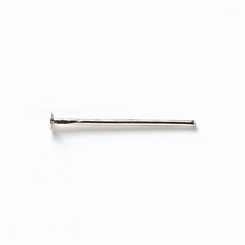 Jubilerskie sztyfty 20 mm w kolorze melchioru op.10 gr