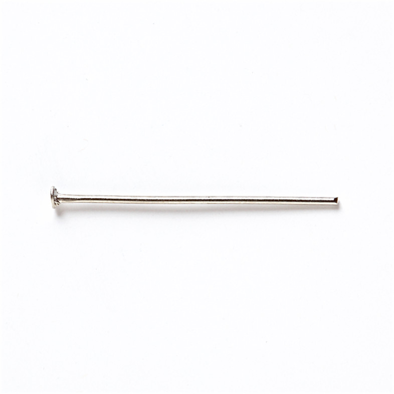 Jubilerskie sztyfty 30 mm w kolorze melchioru op.10 gr