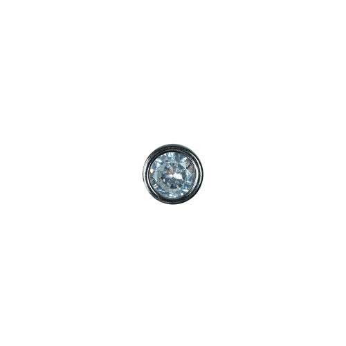 Choker with pendant Circle 40 cm silver 1 pc