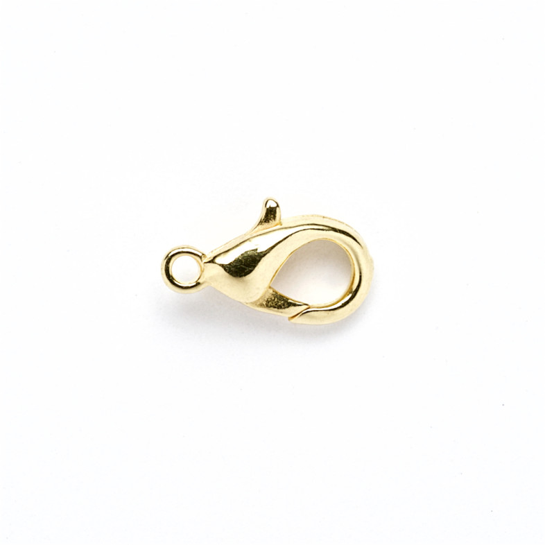 Carabiner 10 mm gold 1 pc.