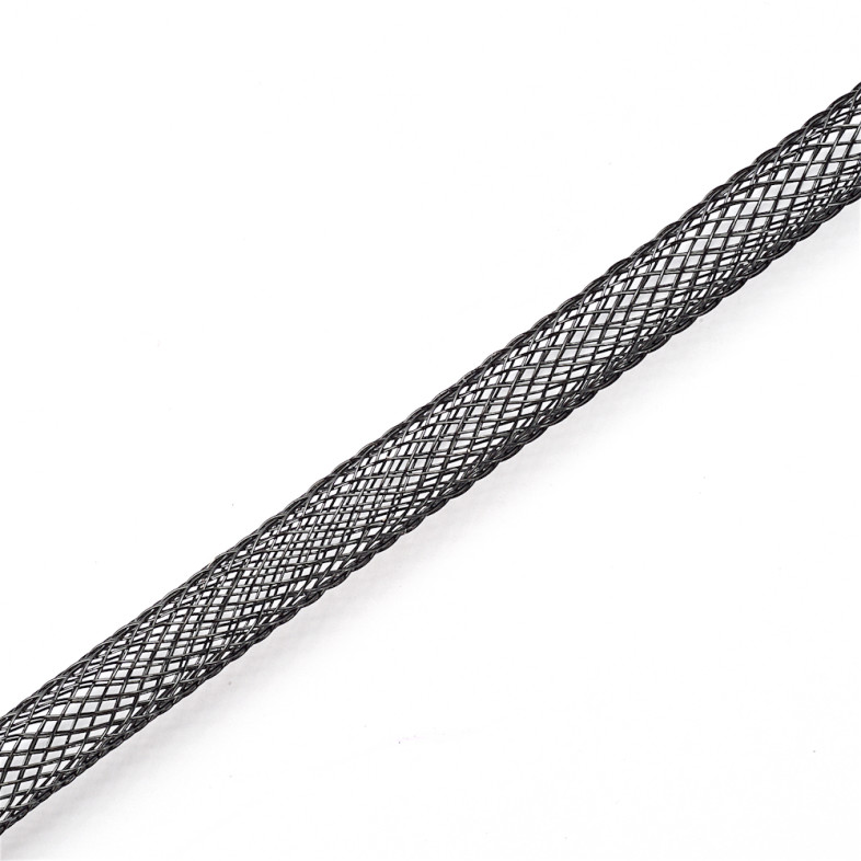 Sznurek nylonowy 8 mm czarny 1 metr