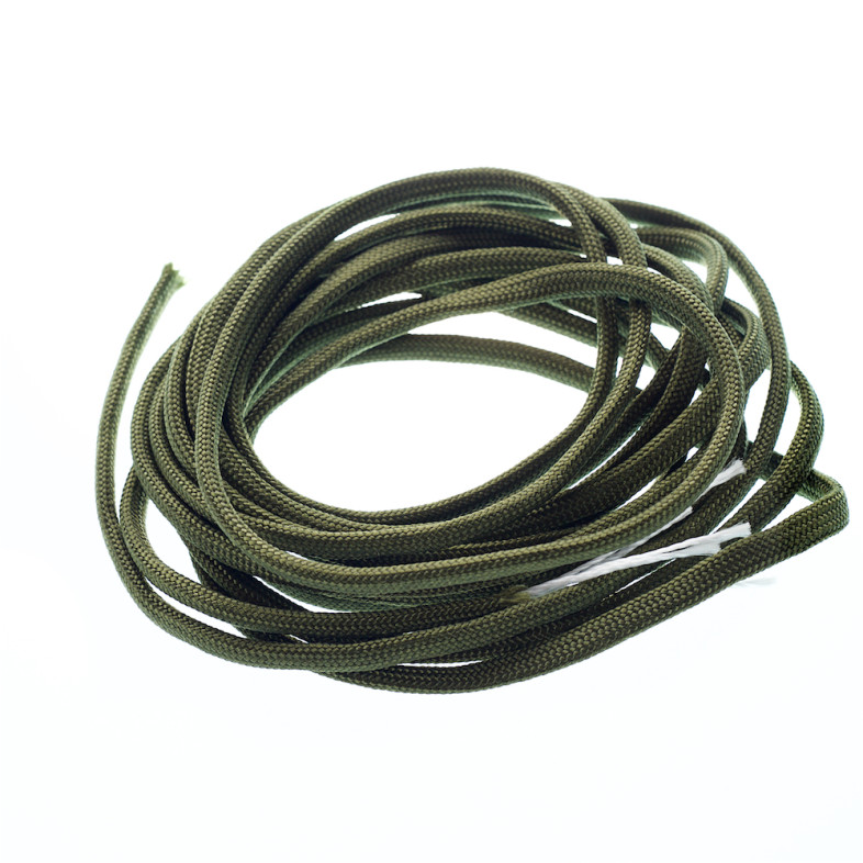 Sznurek paracord 4 mm zielony 1 metr