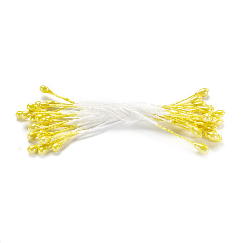 Pręciki 60 mm żółty op.20 szt