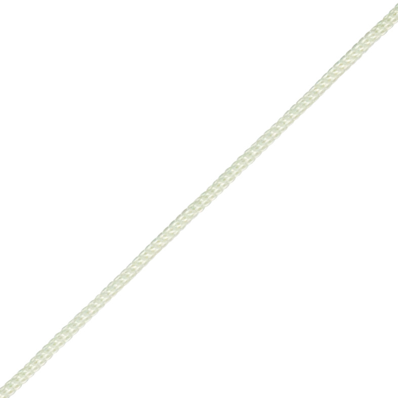 Sznurek poliestrowy 1 mm kremowy 1 metr