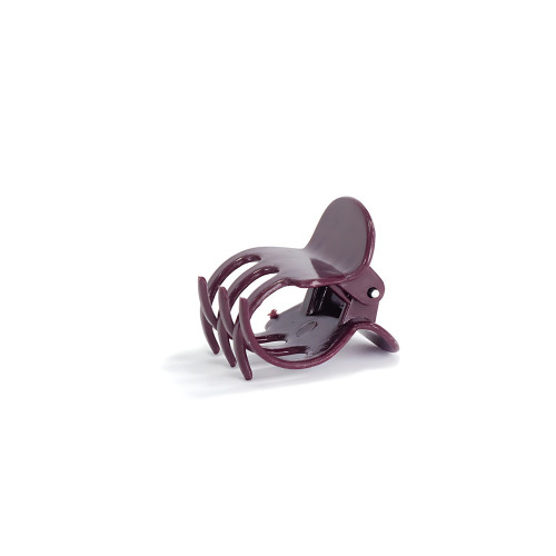 Hair clip 45 mm Cat's ears raspberry pack of 2 pcs