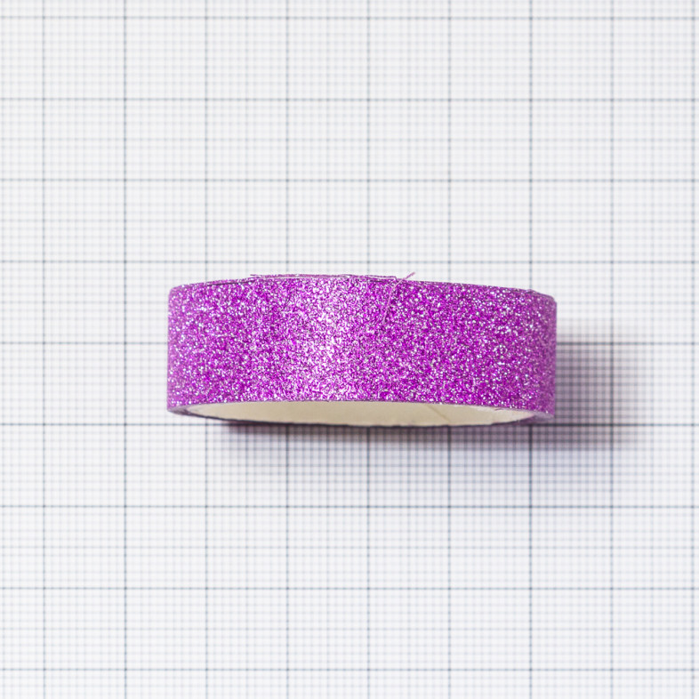 Shiny adhesive tape (3 m) 15 mm purple 1 pc.