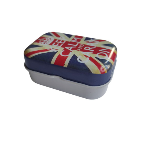 Metal box 60×40 mm calm down and carry on 1 pc