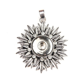 SNAP 44×5.5 mm nickel silver pin pendant 1 pc.