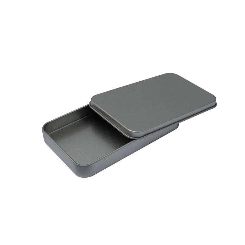 Metal box 105×66×13 mm silver 1 pc.