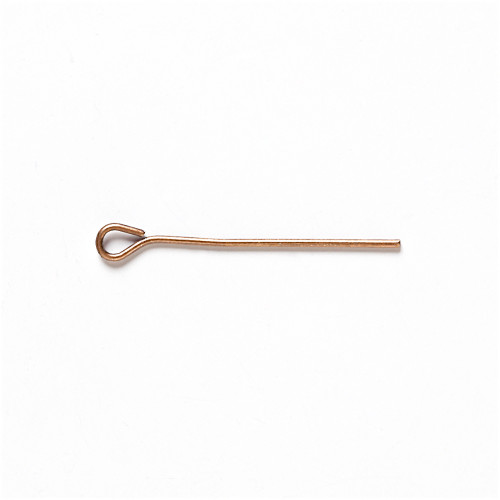 Jewelry pins foam 30 mm copper pack of 10 g