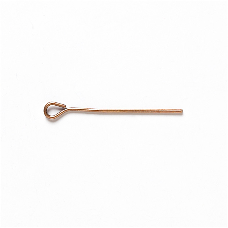 Jewelry pins foam 30 mm copper pack of 10 g