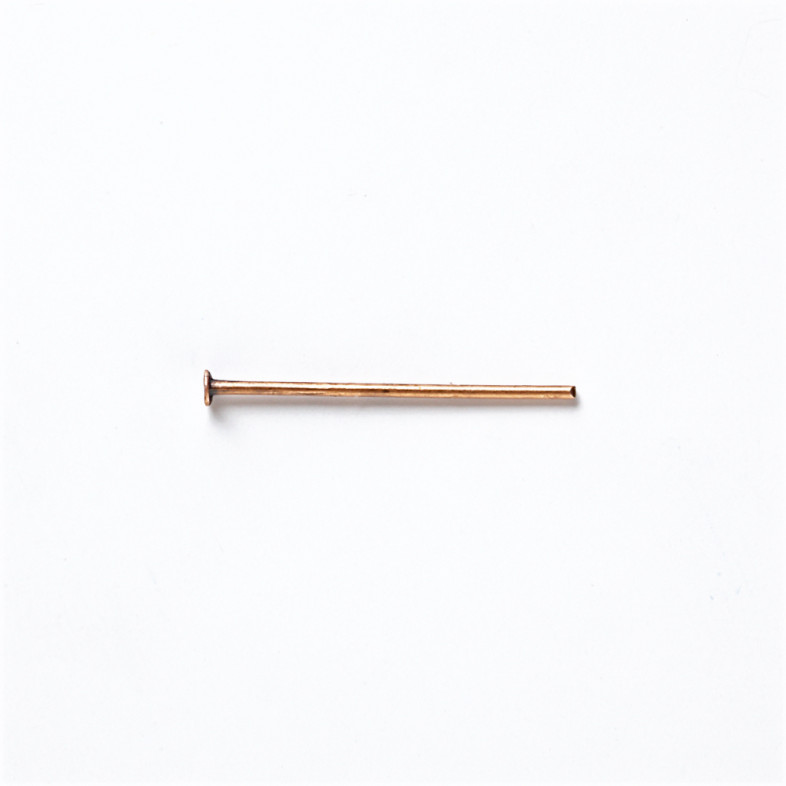 Jewelry studs foam 20 mm copper pack of 10 g