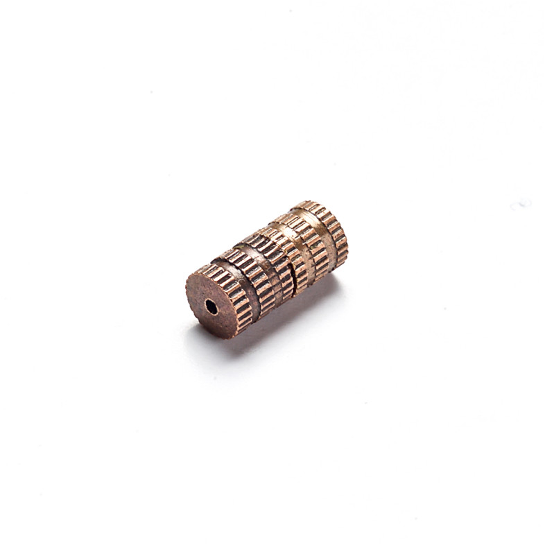 Threaded fastener 4×8 mm copper 1 pc.
