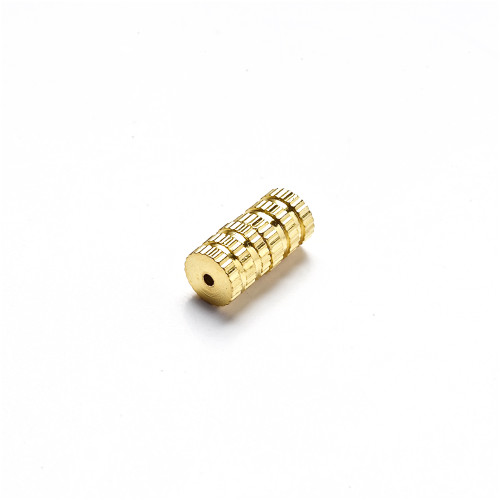 Threaded clasp 4×8 mm gold 1 pc.