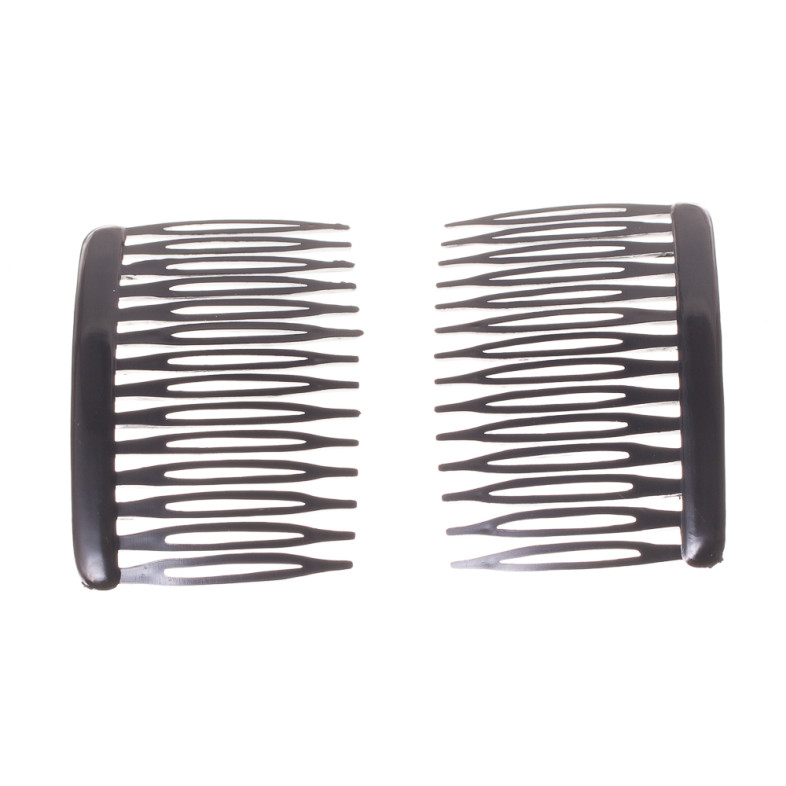Grzebień plastikowy 85x50 mm czarny 1 szt