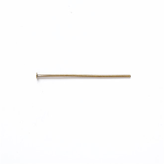Jubilerskie sztyfty 30 mm w kolorze brązu op.10 gr