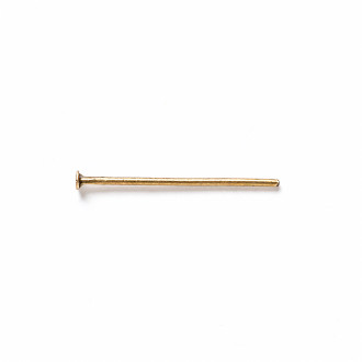 Jubilerskie sztyfty 20 mm w kolorze brązu op.10 gr