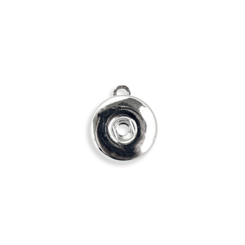 SNAP 19×2.2 mm nickel silver pin pendant 1 pc.