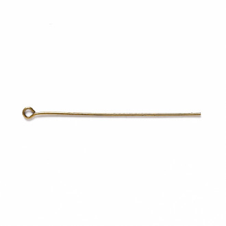 Jewelry pins foam 50 mm bronze pack of 10 g