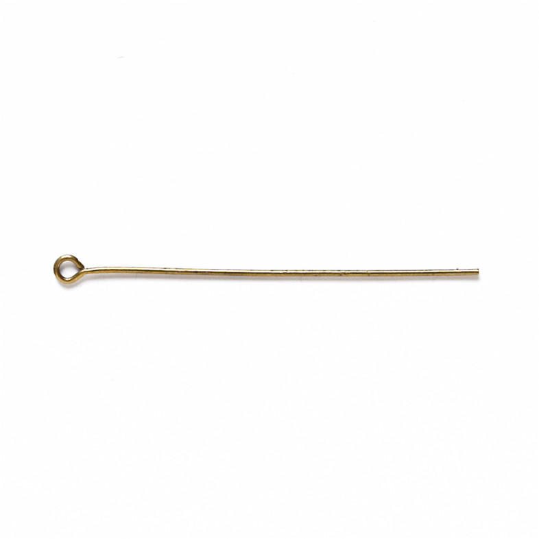 Jewelry pins foam 50 mm bronze pack of 10 g