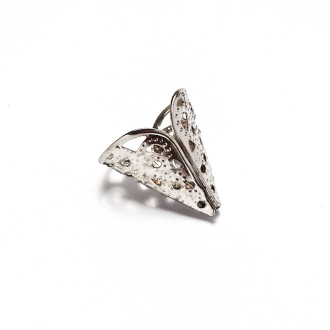 Openwork conical tip 14×17 mm cupronickel 1 pc.