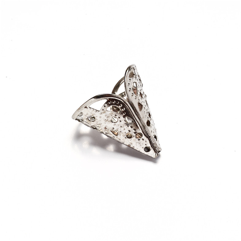 Openwork conical tip 14×17 mm cupronickel 1 pc.