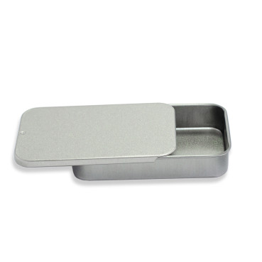 Metal box 80×50×15 mm silver 1 pc.