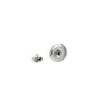 SNAP 19 mm nickel silver pin base 1 pc.