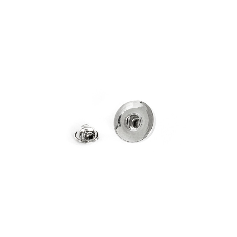 SNAP 19 mm nickel silver pin base 1 pc.