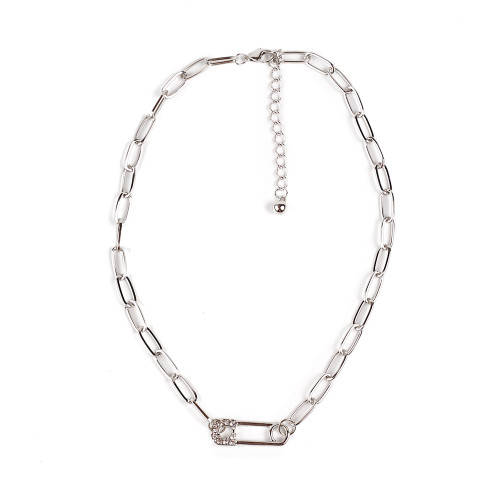 Chain with pendant Hairpin 45 cm cupronickel 1 pc