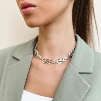 Flame chain 30 cm cupronickel 1 pc