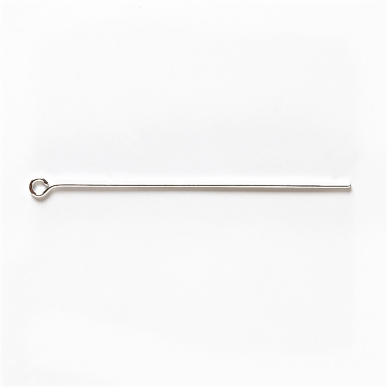 Jewelry studs foam 50 mm silver pack of 10 g