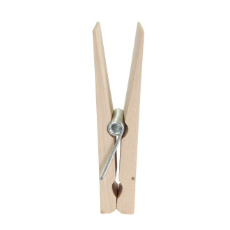 Wooden clothespin 150×34 mm beige 1 pc.