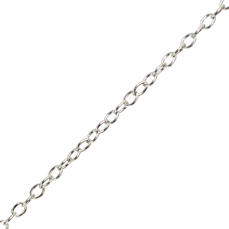 Anchor chain 6×9×1.2 mm cupronickel 1 meter