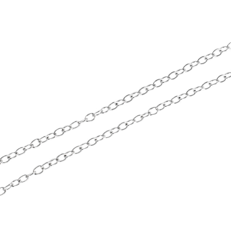 Anchor chain 6×9×1.2 mm cupronickel 1 meter